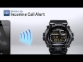 CASIO G-SHOCK Incoming Call Alert - Mobile Link
