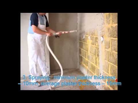 how to apply gypsum