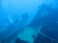 Diving on the twin shipwrecks Marie L & Pat