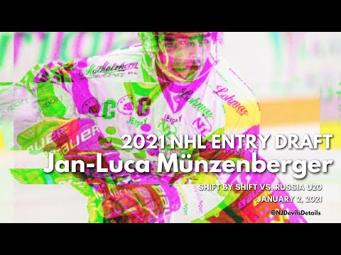2021 NHL Draft | Jan-Luca Münzenberger (#27) Shift by Shift vs. Russia U20, January 2, 2021