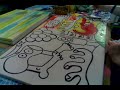 Jelene painting biggle bop two times two- Part 1