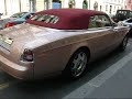 Rolls Royce Drophead with gold spirit of ecstasy