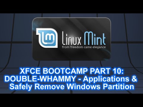 how to remove xfce from linux mint