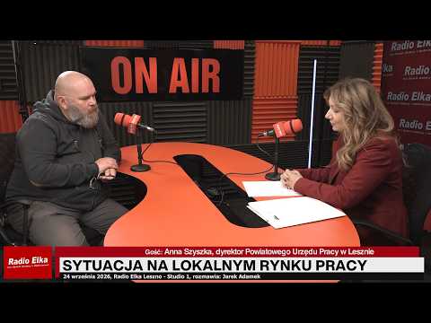 O trendach na lokalnym rynku pracy mówi Anna Szyszka,... :: Dziś rozmawiamy o sytuacji na rynku pracy w Lesznie i powiecie leszczyńskim. Naszym gościem jest Anna Szyszka, dyrektor Powiatowego Urzędu Pracy w Lesznie. Jarek Adamek obiecał, że zada też pytanie, które pojawiło się u nas na antenie podczas Tematu dla Reportera: czy na lokalnym rynku pracy bardziej pożądani są dziś obcokrajowcy niż Polacy?Link do artykułu: https://elka.pl/content/view/131878/80/