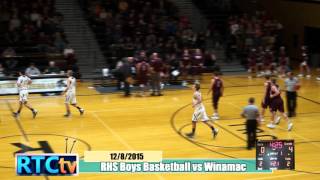 Rochester High School Boys Basketball vs Winamac