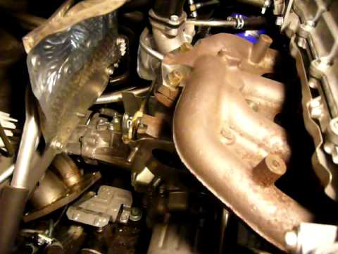 how to remove downpipe evo x