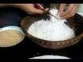 Vietnamese Rice with Coconut and Sesame Seeds