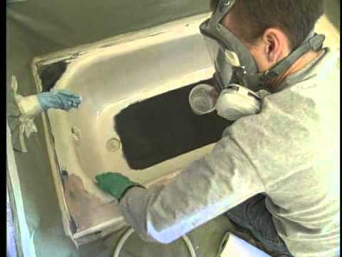 how to paint a bathtub