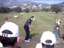 SERGIO GARCIA HITTING A WEDGE