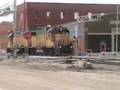 UP 774 and 765 switching the yard