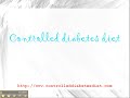 controlled diabetes diet 4