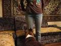 American staffordshire terrier Kameliya: cognitive skills.