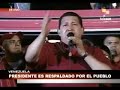 El pueblo respalda a Chávez frente a Miraflores