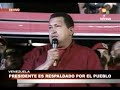 El pueblo respalda a Chávez frente a Miraflores El pueblo respalda a Chávez frente a Miraflores
