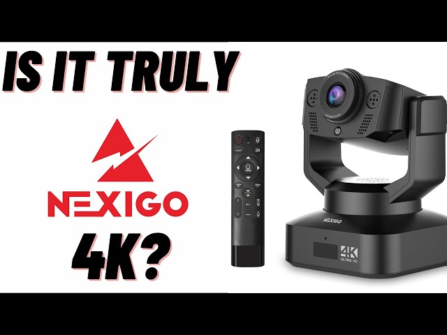 Nexigo N990 High End 4K PTZ Webcam with remote control in Mice, Keyboards & Webcams in City of Halifax