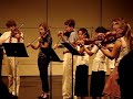Violins play Poeme by Fibich