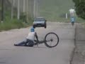 Brésilien bourré à vélo !