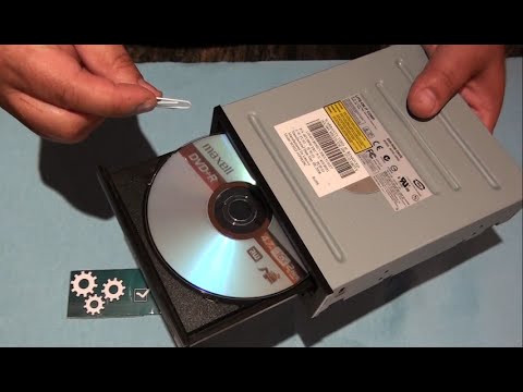 how to open cd player