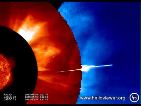 Prominence Eruption (2013-05-10 18:07:43 - 2013-05-10 21:07:43 UTC)