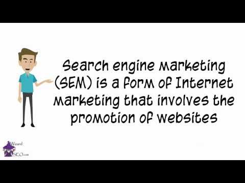 What is search engine marketing?