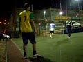 buenas jugadas y al final gol de kanuto