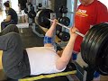 sotilaspenkki 180 kg - military benchpress