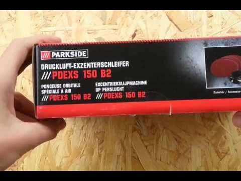 Parkside Druckluft Exzenterschleifer PDEXS 150 B2