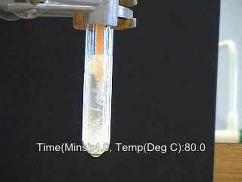 Cooling Naphthalene Experiment