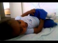 Ausar in training to crawl. - YouTube