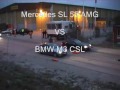 bmw e46 m3 csl vs mercedes benz sl 55 amg