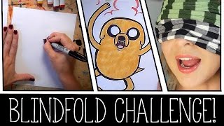 Jake the Dog BLINDFOLD CHALLENGE!