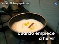 Receta: Flan casero al microondas