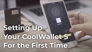 Первоначальная настройка CoolWallet S
