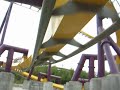batman Roller coaster (onride) WB Madrid