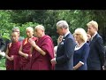 TRH welcome The Dalai Lama to Clarence House