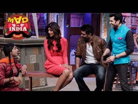 Shilpa Shetty and Harman Baweja TO PROMOTE Dishkiyaaoon On Mad in India 9th March 2014 FULL EPISODE