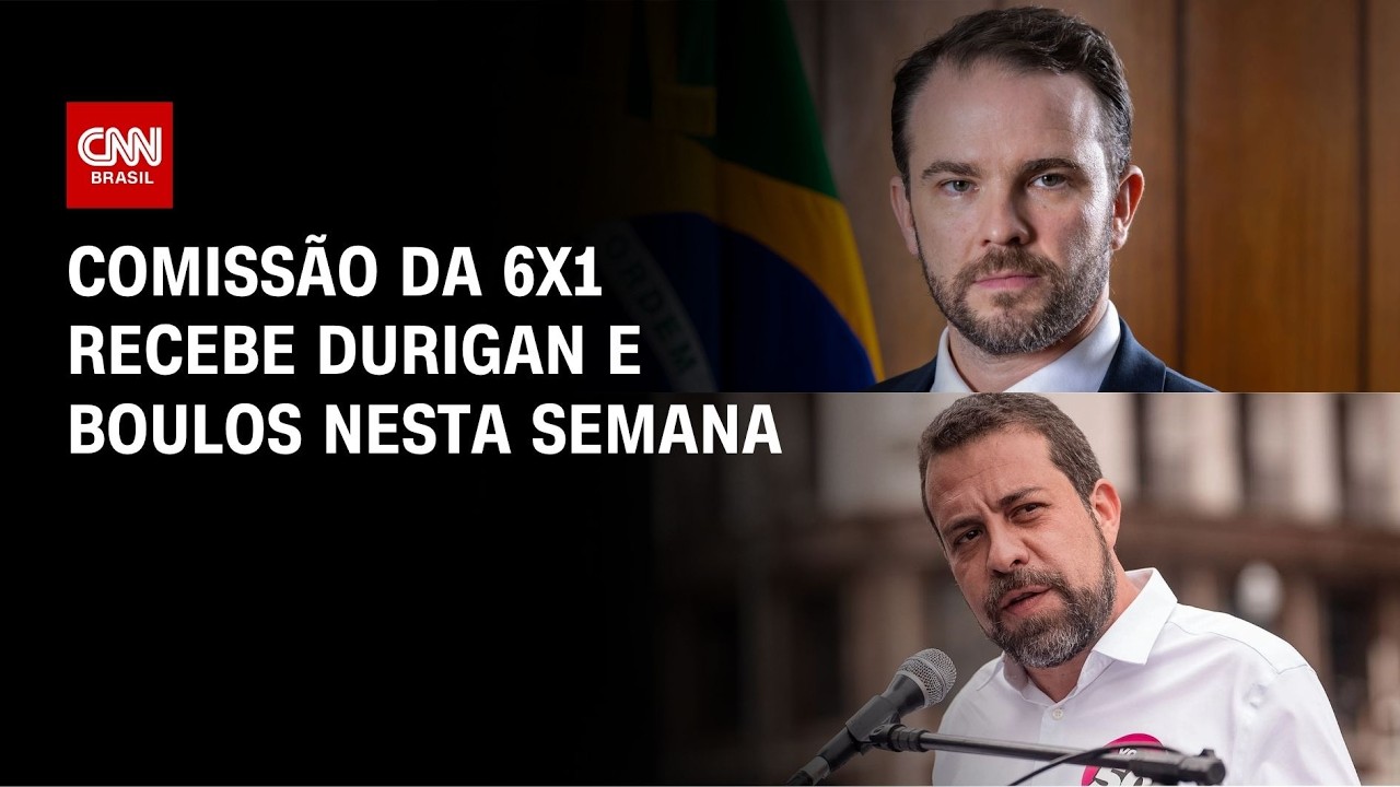 Escala 6x1: Comissão especial recebe Durigan e Boulos nesta semana | AGORA CNN