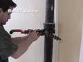 Removing Cast Iron Pipe