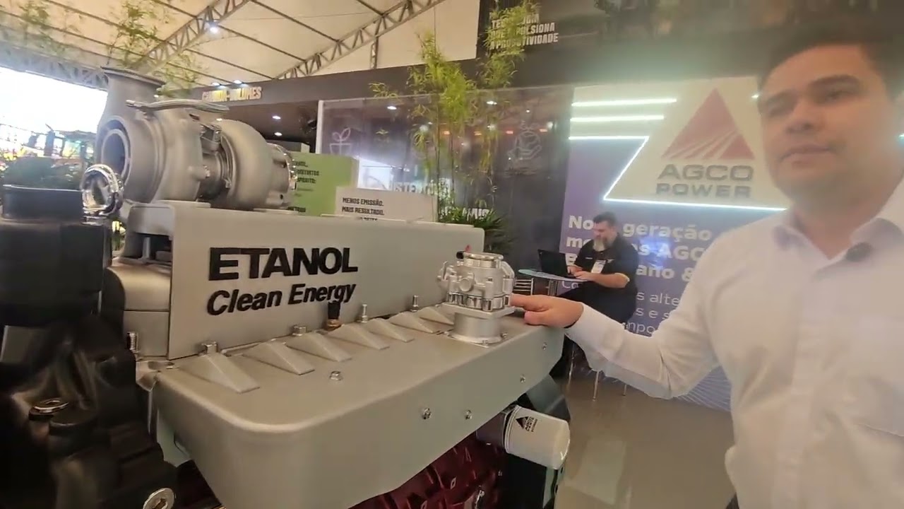 Na Agrishow 2026, Valtra apresenta motor a etanol para tratores. A tecnologia será lançada em 2028