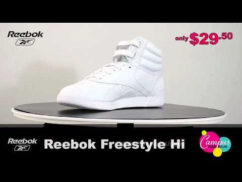 campusteamwearvideos - The Reebok Freestyle cheerleading shoe is a popular option in cheer footwear, meshing classic style with modern updates. One of the few high-top cheerleading...