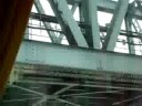 French Train on a brigde