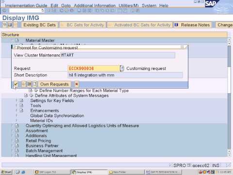 how to define material group in sap mm