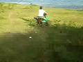 carrera en moto!
