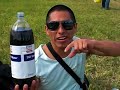 Peru guy at Glastonbury first try of Buckfast