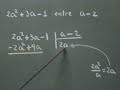 Divisi�n de Polinomios - ejemplo 01