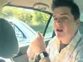 Dont Let Ya Friend Flash While Driving: Girl In Car Flashes Her Bra  & Then Crashes Into A Truck!