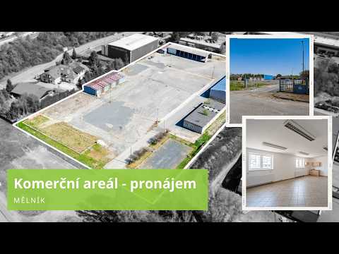 Video Pronájem, komerční pozemek s budovami, Mělník, 14.543 m²