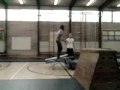 Frontflick over vault