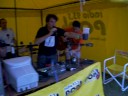 Edgardo Paganini y Los Caligaris Radio Pop Movil En La Costa de Ramallo