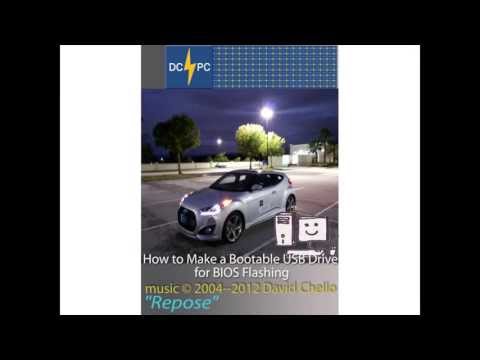 how to bios flash from a usb